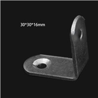 10Pcs Stainless Steel Angle Corner Right Angle Bracket Metal Furniture Fittings 90 Degree Frame Board Support Promotion Sale