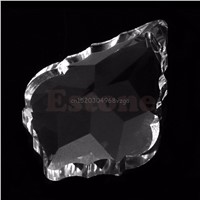Clear Chandelier Glass Crystals Lamp Prisms Parts Hanging Drops Pendants 38mm #H028#