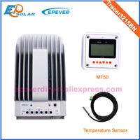 Controller 12v 24v auto work Tracer3215BN for solar panel system with USB communication cable and white MT50 meter 30A