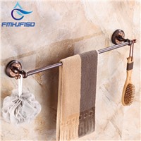 Wall Mounted High Quality Bathroom Single Towel Bar Oil Rubbed Bronze Towel Rack Holder