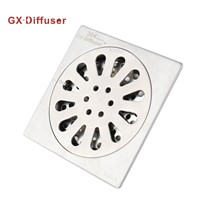 Shower Drain Stainless Steel 304 Bathroom Shower Floor Drains GX Diffuser