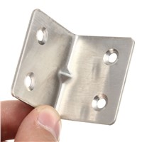 2017 HLES Hot 30mm x 30mm Stainless Steel Kitchen Right Angle Corner Bracket Plate packs:5Pcs