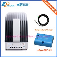 40A 24v solar mppt controller ep series Tracer4215BN wifi connect function BOX use for mobile phone APP 40AMP