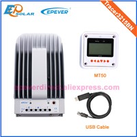 24v regulator 30A solar charge controller Tracer3215BN with USB-RS485 cable and temperature sensor of EP solar 30amp