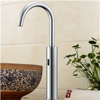 Touchless Quality Brass Chrome Sensor Tap Water Saving Automatic Sensor Faucet Bathroom Basin Faucet Sensor