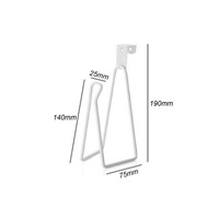 Practical Toilet Paper Holder Papel Parede Tissue Hanging Bathroom Toilet Seat Roll Towel Rack Kitchen Holde