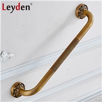 Leyden Copper Bathroom Grab Bar Toilet Handrails Wall Mounted Antique Brass/ ORB disable Shower Safety Handle Bathroom Accessory