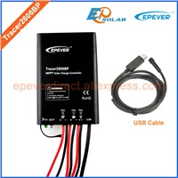 MPPT New series solar charger controller Tracer2606BP 10A 12v 24v auto work EPEVER apply for lithium battery and battery