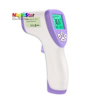 Digital Thermometer LCD Non-contact IR Infrared Thermometer Forehead Body Surface Temperature Measurement Data Function Tools