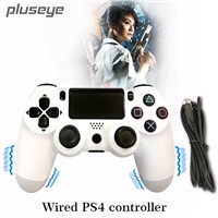 USB Wired controller for Pluseye PS4 game Controller  for Playstation 4  Vibration PS 4 Gamepads for Play Station 4 Console