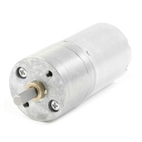 ELBA 2017  Hot 300RPM DC 12V 0.03A High Torque Gear Box Electric Speed Reduce Motor Silver