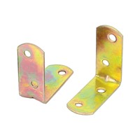 40mmx40mm L Shape Shelf Corner Brace Plate Right Angle Brackets 10pcs