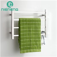 Nieneng Towel Warmer Chrome Bathroom Heating Vertical Electric Towel Rail Polished 304 Stainless Steel Bath Racks ICD60584