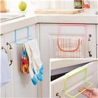 Cupboard Hanger Bar Hook Bathroom Kitchen Top Home Organization Candy Colors Over Door Tea Towel Holder Rack Rail
