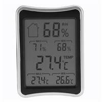 LCD Digital Thermometer Indoor Outdoor Hygrometer Wireless Weather Station for indoor/outdoor temperature