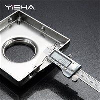 Sha Sha 304 stainless steel floor drain, toilet, invisible floor drain, square, large displacement sewer drain