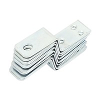 70mmx18mm Z Shape Shelf Corner Brace Plate Right Angle Bracket 10pcs