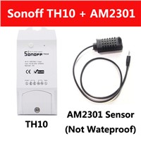 Sonoff TH  10A/16A Smart wifi Switch Monitoring Temperature sensor And Waterproof Humidity Home Automation Wifi Smart Switches