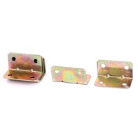 20mmx20mm L Shape Shelf Corner Brace Plate 90 Degree Bracket 10pcs