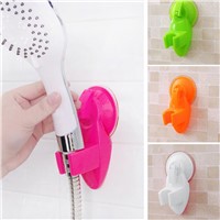 Bathroom Strong Attachable Shower Head Holder Movable Bracket Powerful Suction Type Shower Room Bathroom Seat Chuck Holder