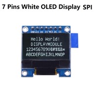 NEW 0.96 inch oled display module 128*64 oled white IIC I2C SPI interface SD1306 driver FOR arduino stm32 oleds screen DIY