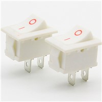 Electronic chassis electrical switch button switch small 21 * 15 mm/KCD1 form the power button button 2 feet