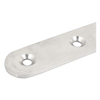 Metal 8 Holes Flat Straight Design Corner Brace Angle Bracket 250mm