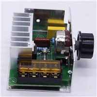 AC motor 4000W high power thyristor electronic regulator module dimming speed control 220V