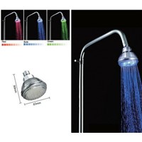New Romantic Adjustable Automatic 360 degree 7 Color LED Shower Head Home Bathroom