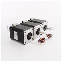 3pcs/lot 2-phase hybrid stepper motor nema17 motor 60mm (1.7A, 0.73NM, 60mm, 4-wire) nema 17 17HS6401 for 3D printer cnc