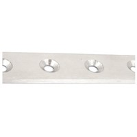 96 x 19mm Fixing Joining Mending Flat Plate Bracket,Silver