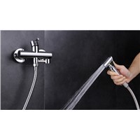 Nieneng Solid Brass Portable Bidets Shower Set Cold and Hot Water Bidet Mixer Women Tap Toilet Bathroom Fixtures ICD60555