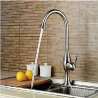 Wholesale And Retail Basin Faucet Retro Black Bathroom Faucet Single Handle Water Tap Deck Mounted Kitchen Vessel Sink Faucet