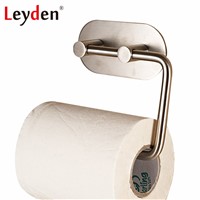 Leyden 304 Stainless Steel Brushed 3M Self Adhesive Tissue Holder Toilet Paper Holder Bathroom Paper Holder Bathroom Accessories