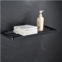 Wall Mounted Solid Brass Bathroom Towel Shelf Towel Rack Towel Holder Oil Rubbed Bronze