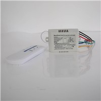 High Quali Wireless 4 Channels ON/OFF 220V Remote Control Switch Digital Remote Control Switch for Lamp New Design