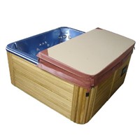 1940mmX1540mm 2-3 person hot tub spa cover leather skin , can do any other size