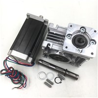 Ratio 50:1 Geared Stepper Motor Nema23 L112mm 4.2A 1.8degree Gearbox Speed Reducer CNC Router Kit