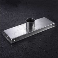 30*10cm High Flow Stainless Steel Linear Shower Drain Grate WETROOM FLOOR DRAIN, 2 inch outlet  11-182