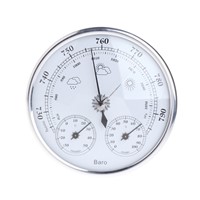 NEW Household Weather Station Barometer Thermometer Hygrometer Wall Hanging  H15