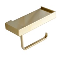 Mobile Paper Holder Brass Gold
