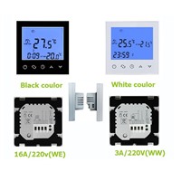 WiFi Thermostat 3A Water Floor Heating Programmable Intelligent Temperature Controller Remote Control by Android ISO Phone