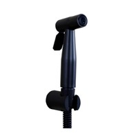 Handheld Bidet Spray Black Shower Sprayer Set Toilet Shattaf Sprayer Douche kit Bidet Faucet, 304 Stainless Steel BL001