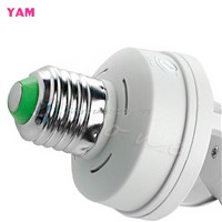 AC 110V 220V Infrared PIR Motion Sensor LED E27 Lamp Bulb Holder Switch Drop Ship