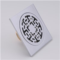 Full copper floor drain full copper odor-proof floor drain floor drain the washer Domestic outfit deodorization toilet