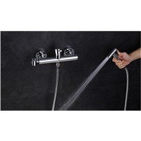 Nieneng Toilet Brass Hand Held Bidet Spray Shower Head Douche Kit Shatta Bathroom Bidet Sprayer Jet Tap Holder Hose ICD60559