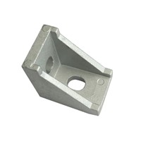 10pcs/set 20x20mm Metal Aluminium Corner Brackets Used for Reinforcing Inside of Right Angle Corner Joints