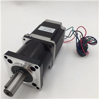 NEMA23 Planetary Gear Stepper Motor Ratio 20:1 Speed Reducer 57mm Motor Length 56MM 3A 1.1Nm 4 Wires for DIY CNC Router