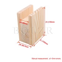 4x10CM Groove Wood Furniture Lifter Bed Sofa Table Risers Add 4&amp;amp;quot; Height BQLZR