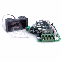 30A PWM Controller Motor Speed Control Governor With Digital Display Switch New Drop Ship